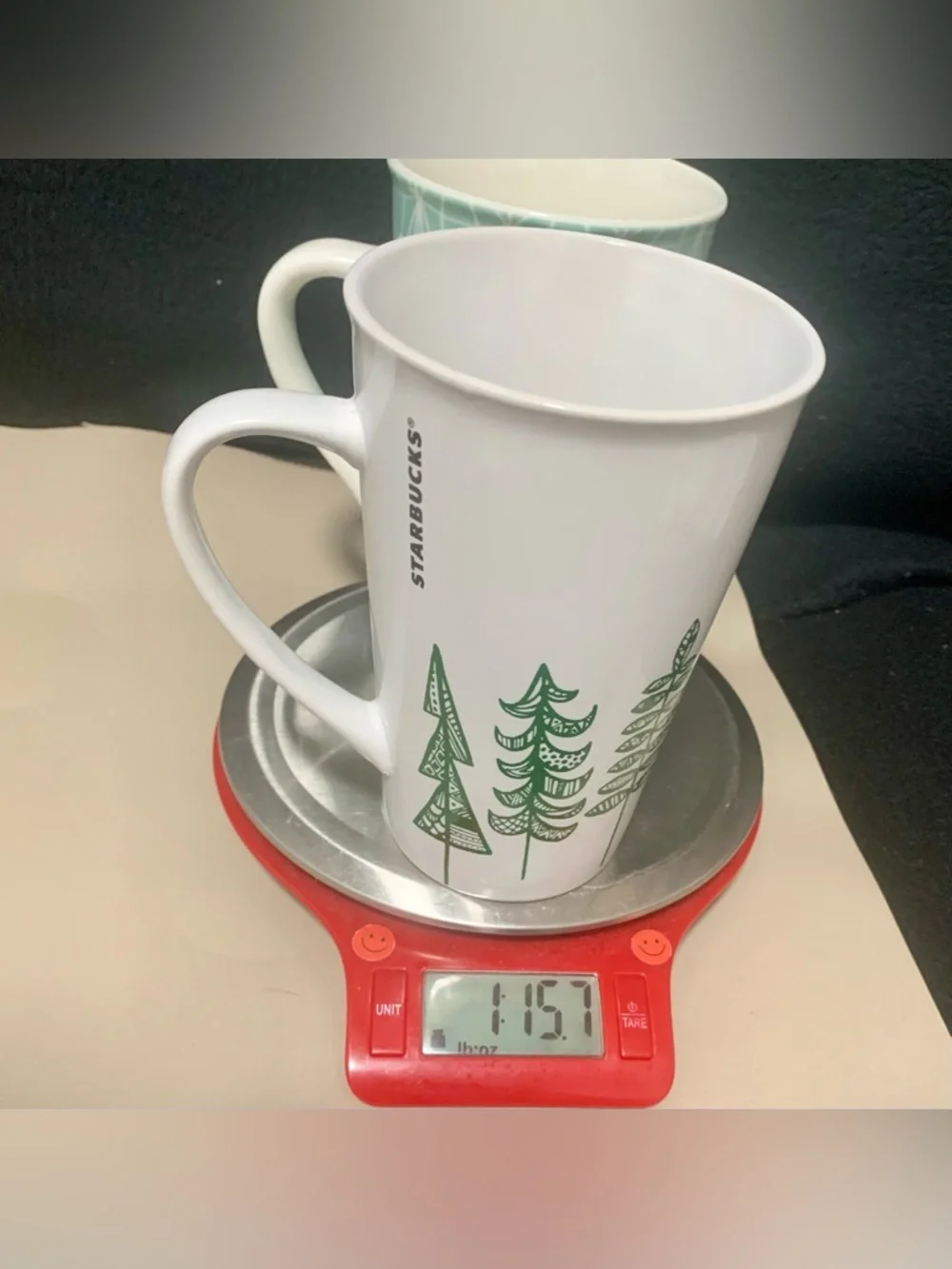 Starbucks Tall Latte Mug Bundle – (2) Ceramic Coffee Mugs